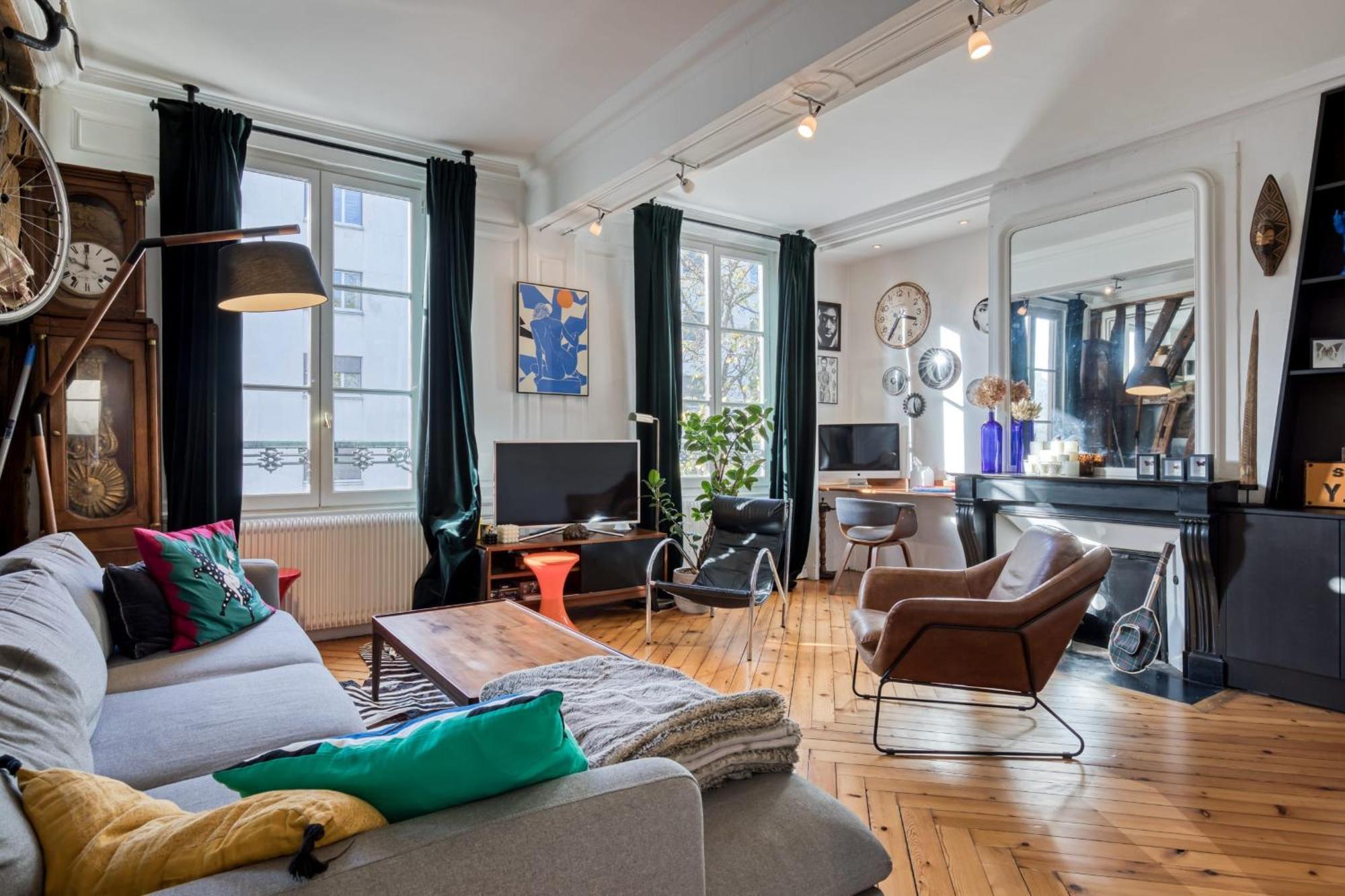 Gerard, Appartement Central Avec Parking Prive รูออง ภายนอก รูปภาพ